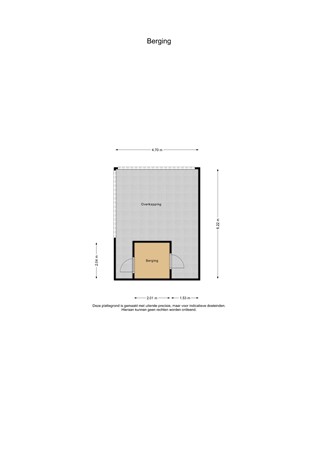 Floorplan - Sportweg 11, 8313 AM Rutten